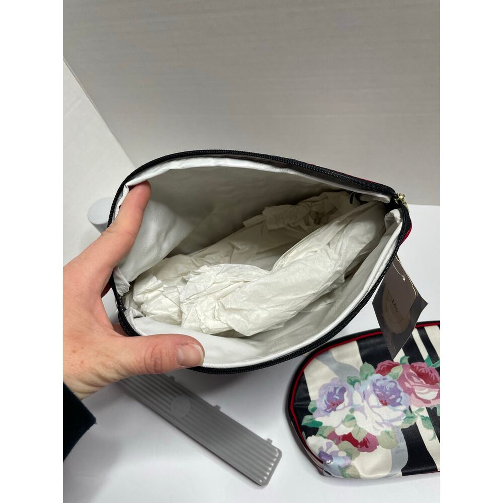 NEW Vintage Christian Dior Cosmetic Pouch Large Small - Picture 6 of 11
